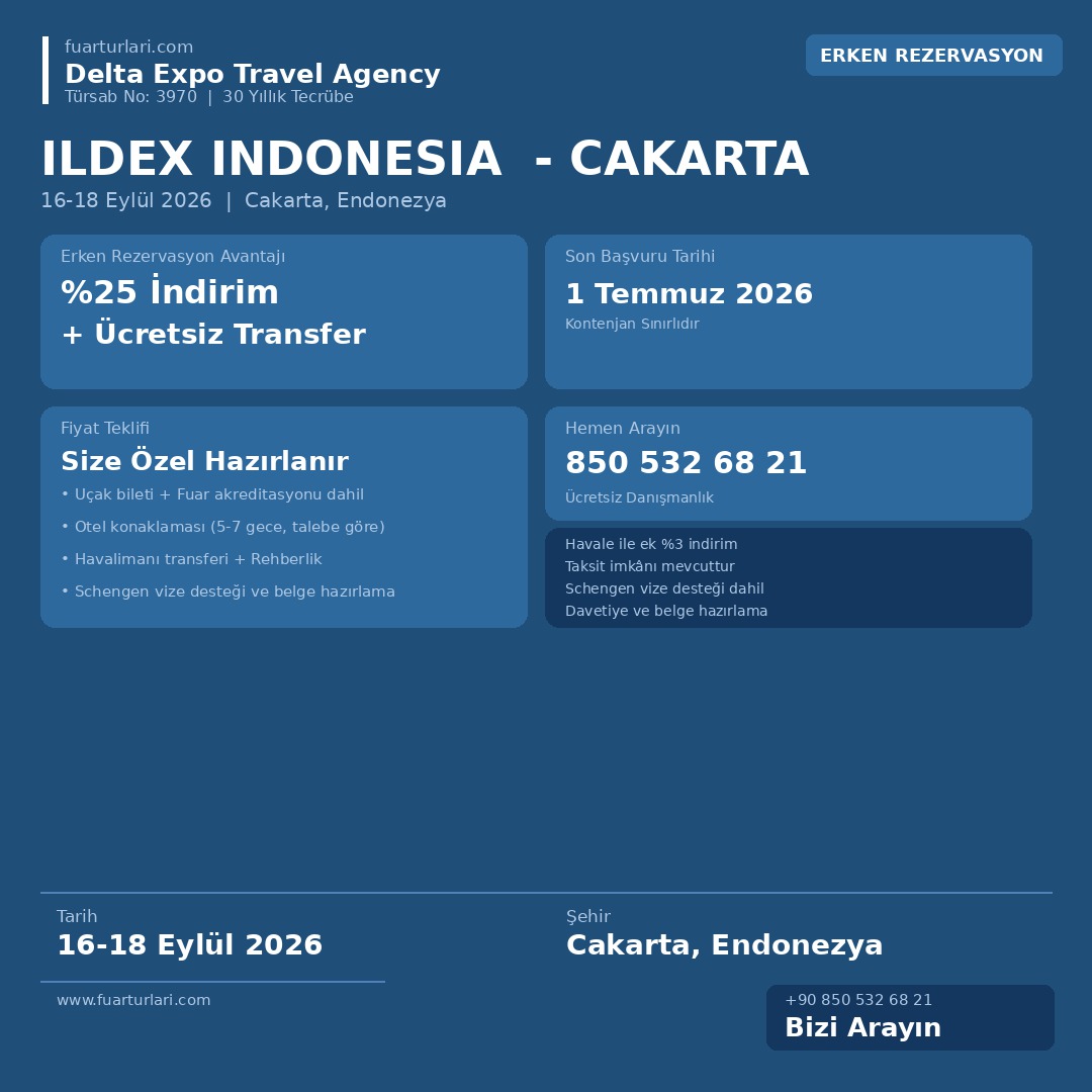ILDEX Indonesia 2026 - Cakarta