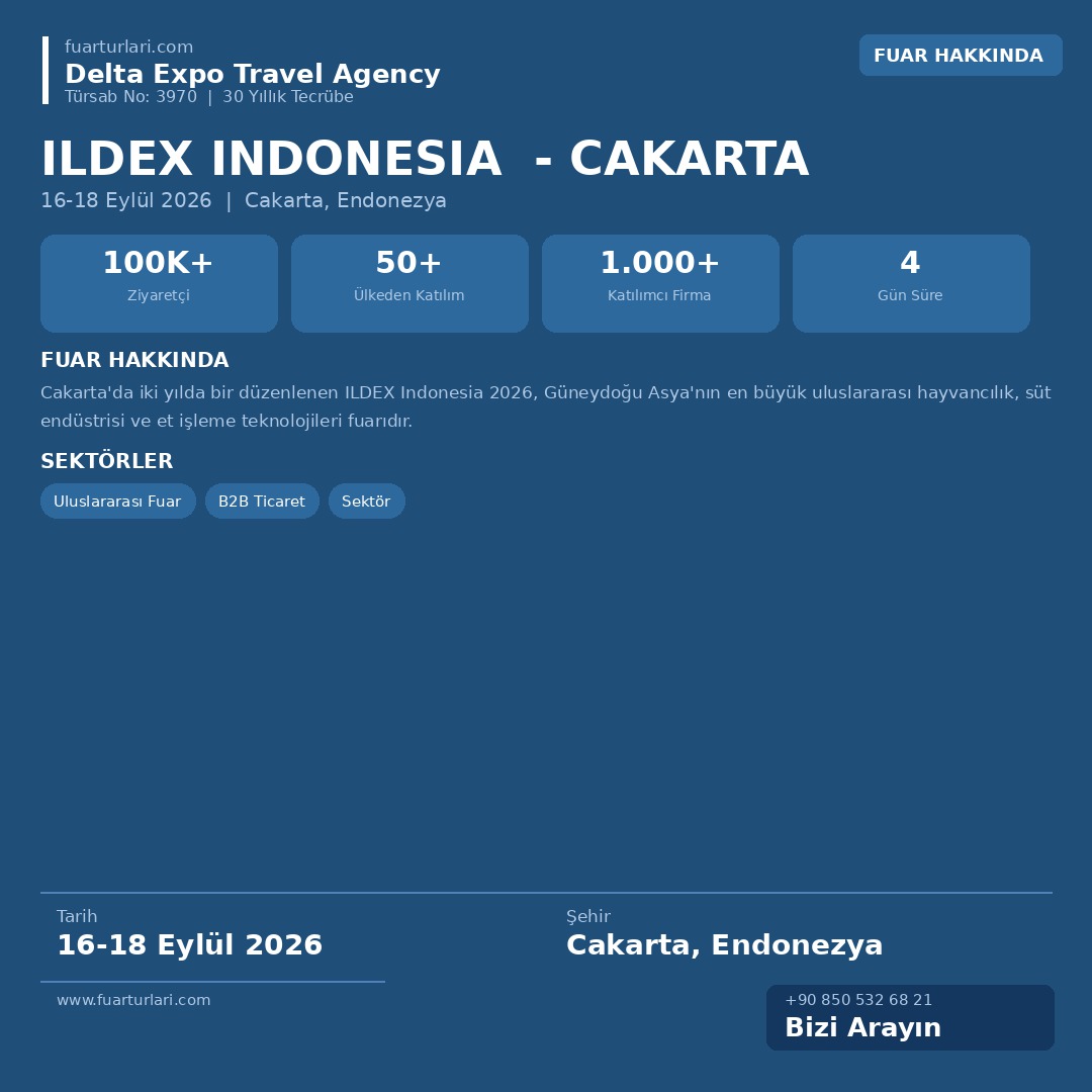 ILDEX Indonesia 2026 - Cakarta
