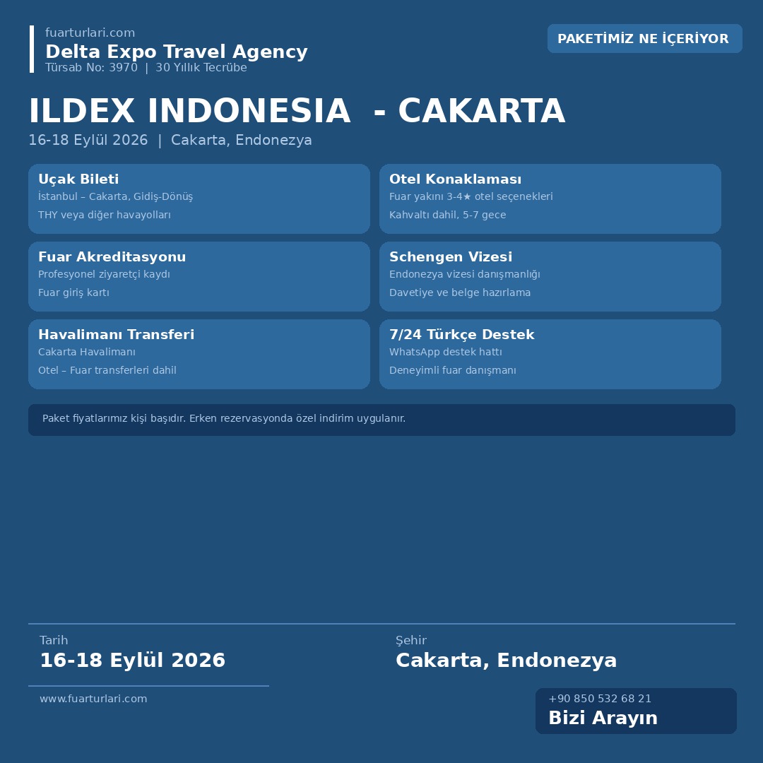 ILDEX Indonesia 2026 - Cakarta