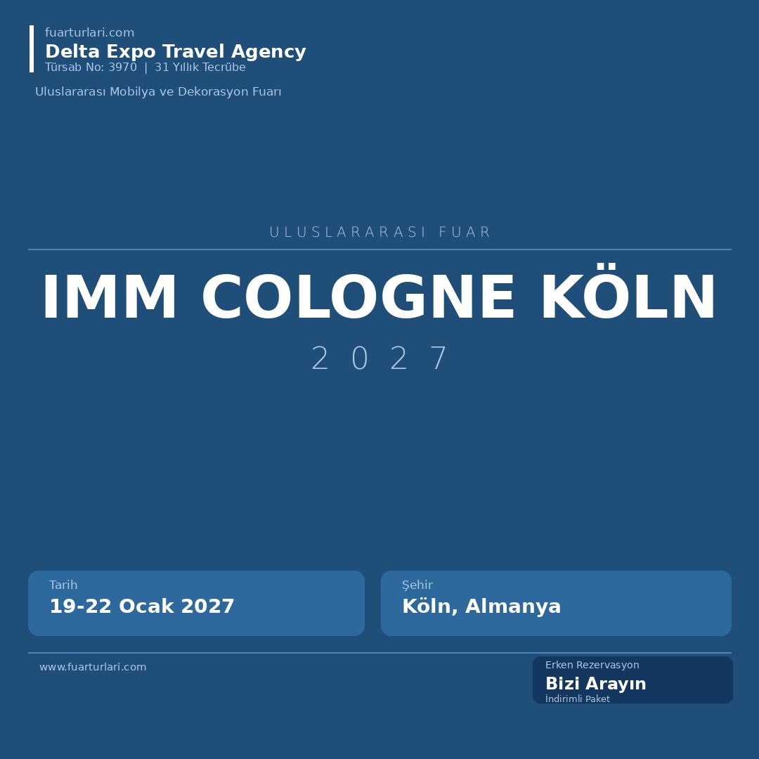 IMM Cologne Köln 2027