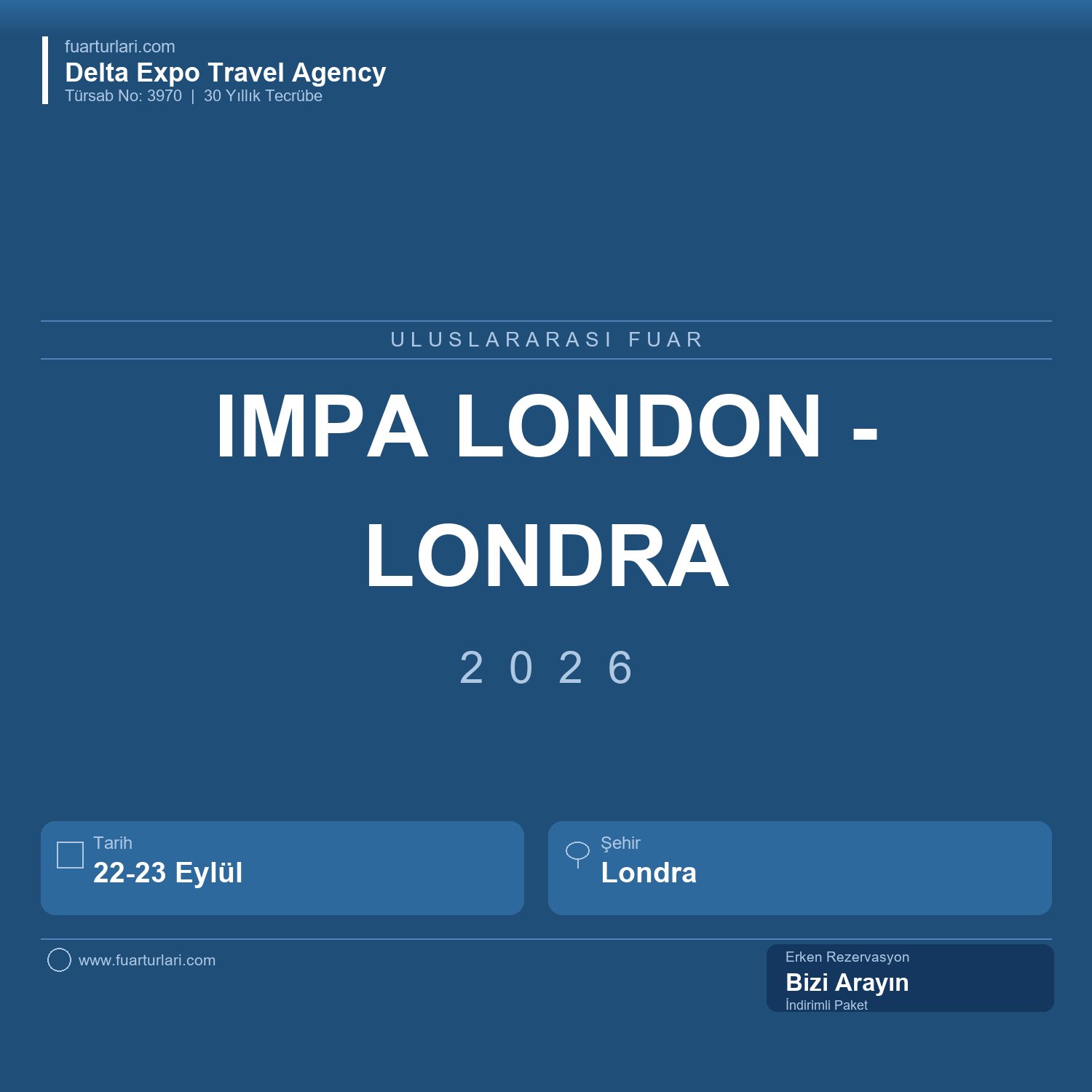 IMPA LONDON 2026 - Londra