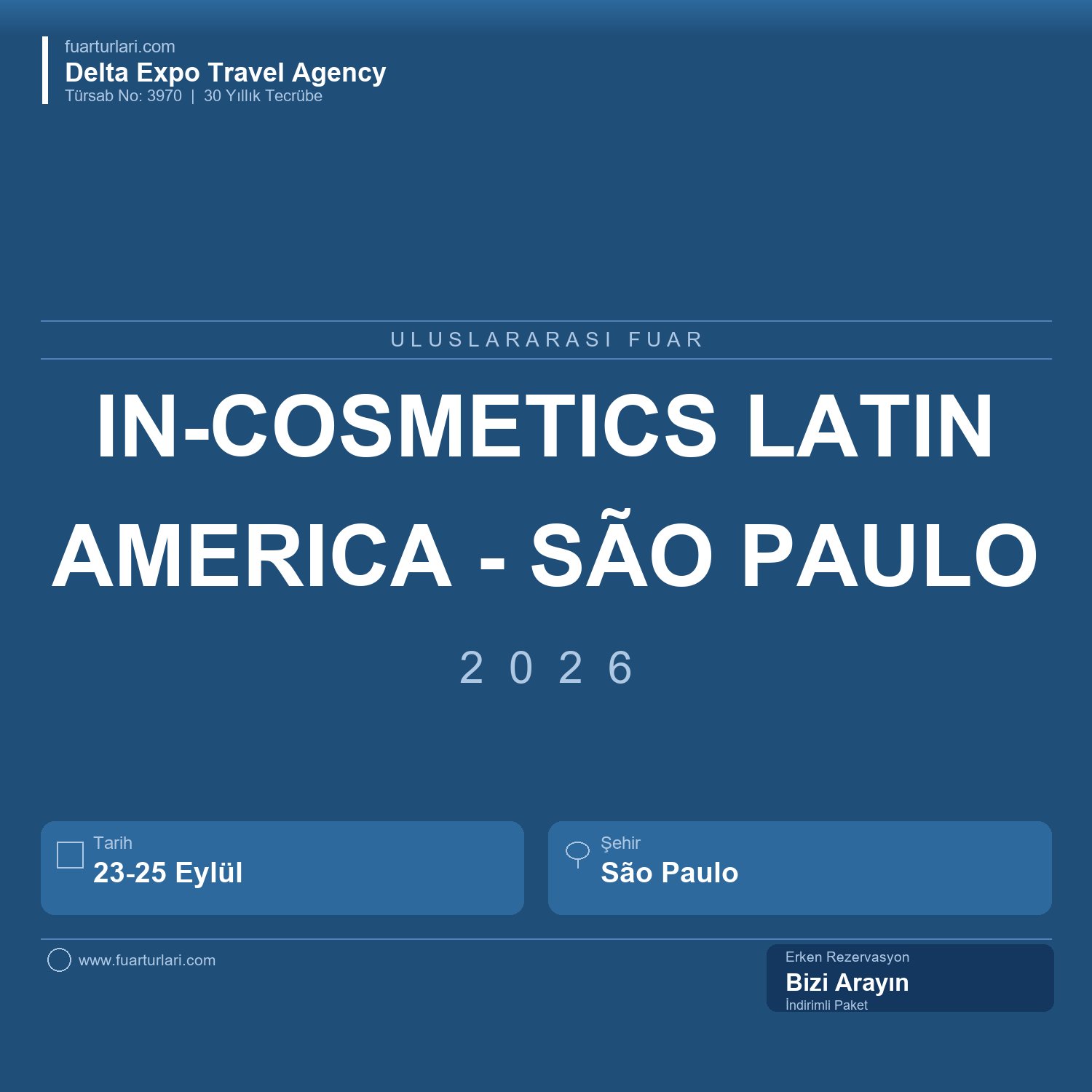 In-Cosmetics Latin America 2026 - São Paulo