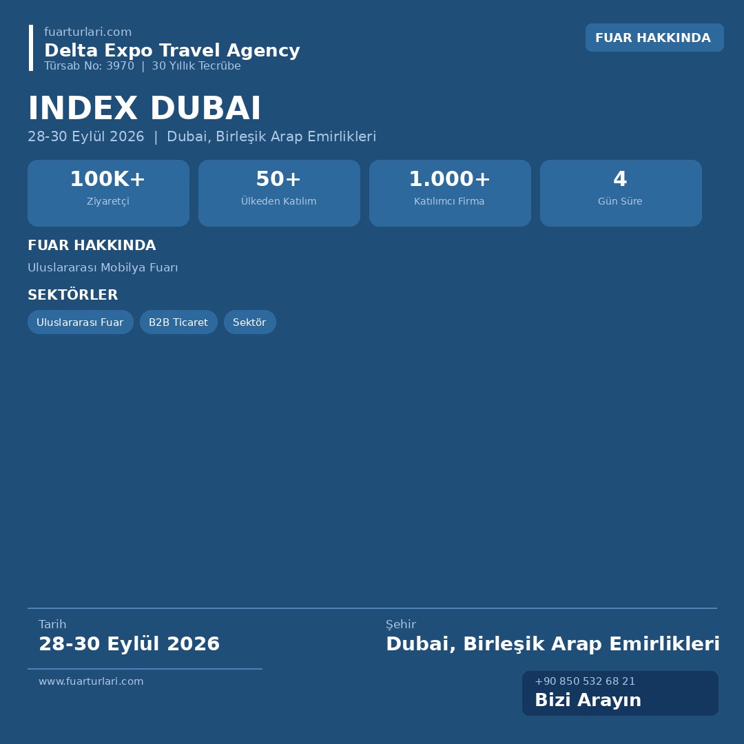 Index Dubai 2026