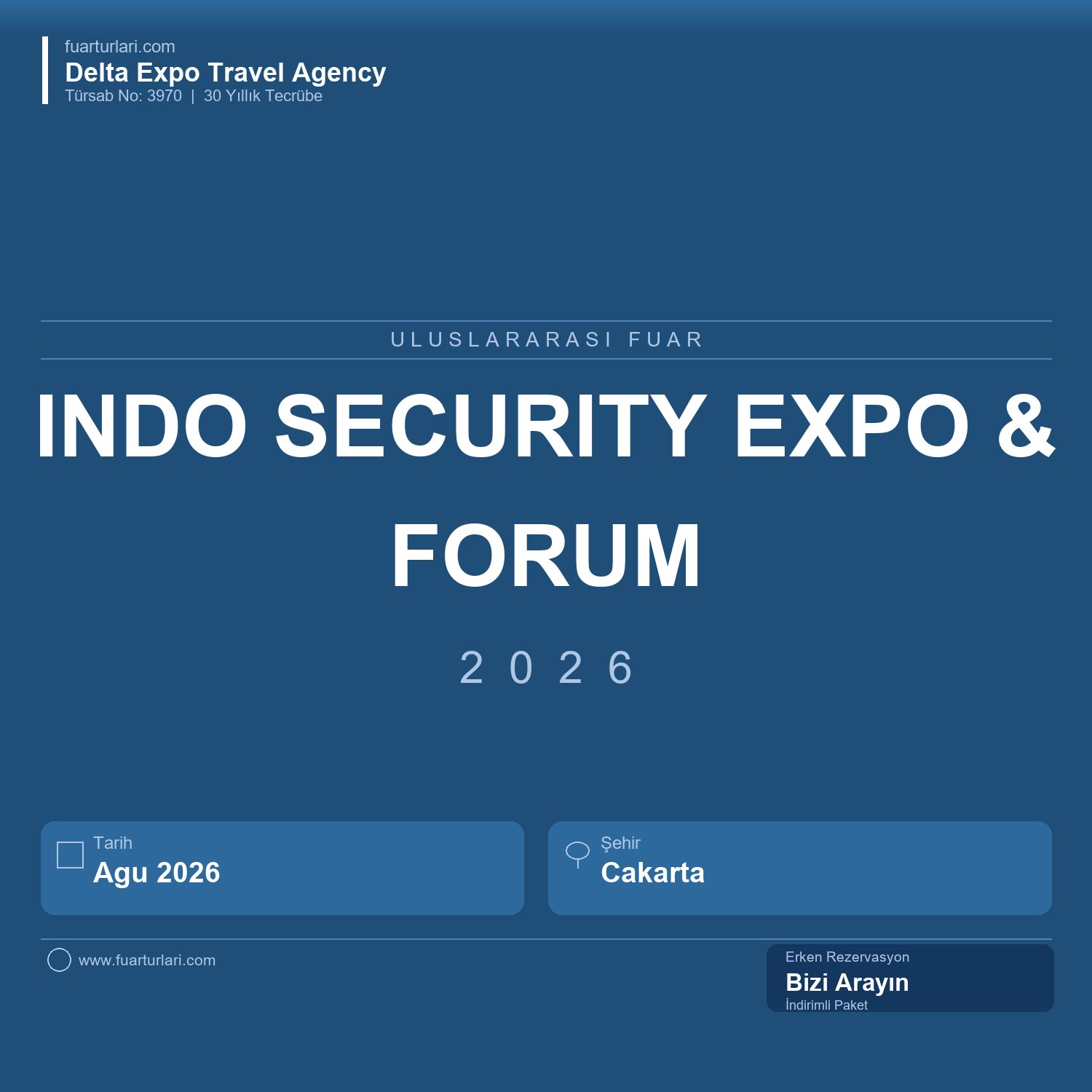 Indo Security 2026 Expo & Forum