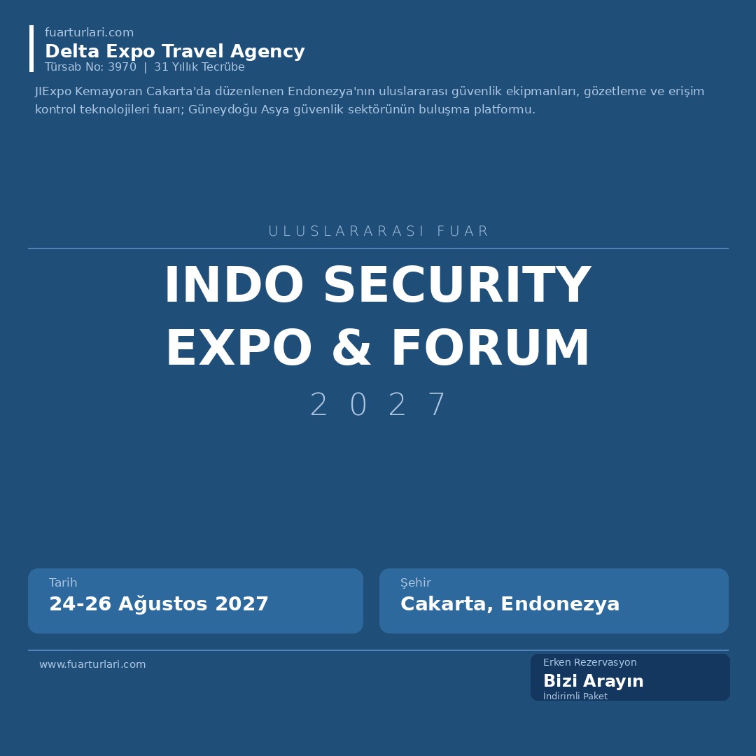 Indo Security 2027 Expo & Forum