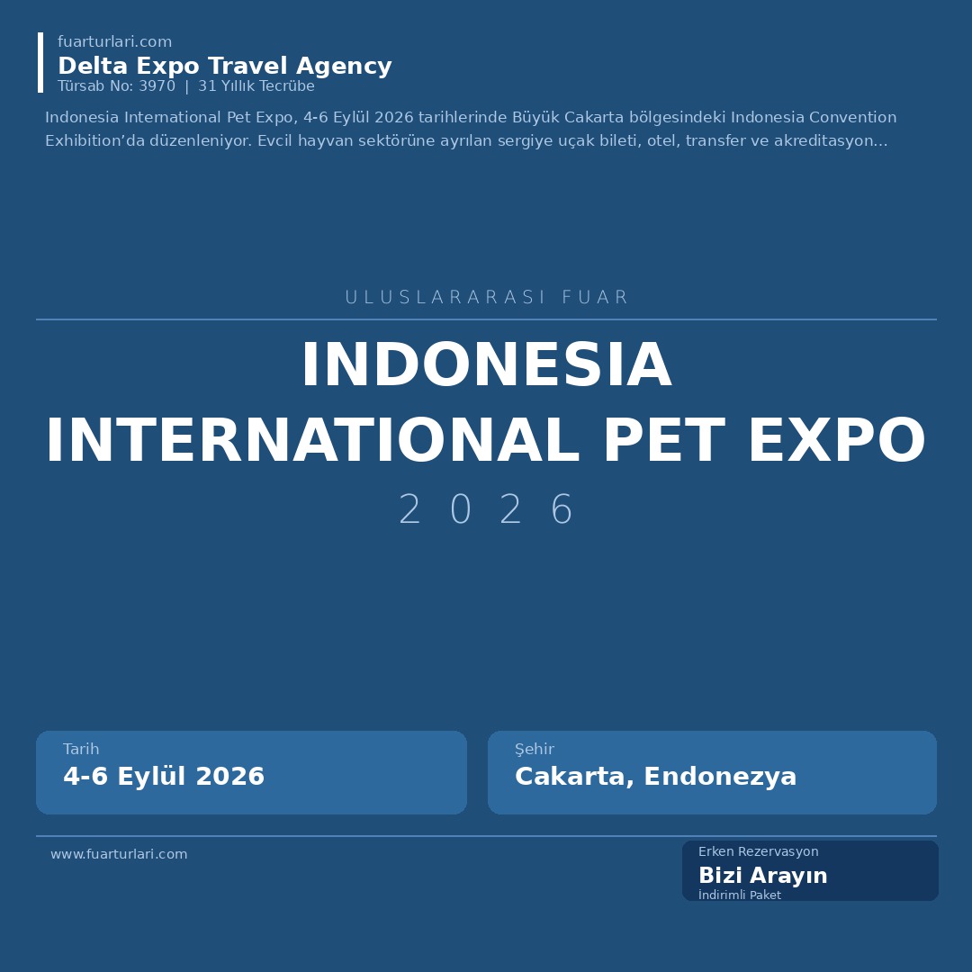 Indonesia International Pet Expo 2026