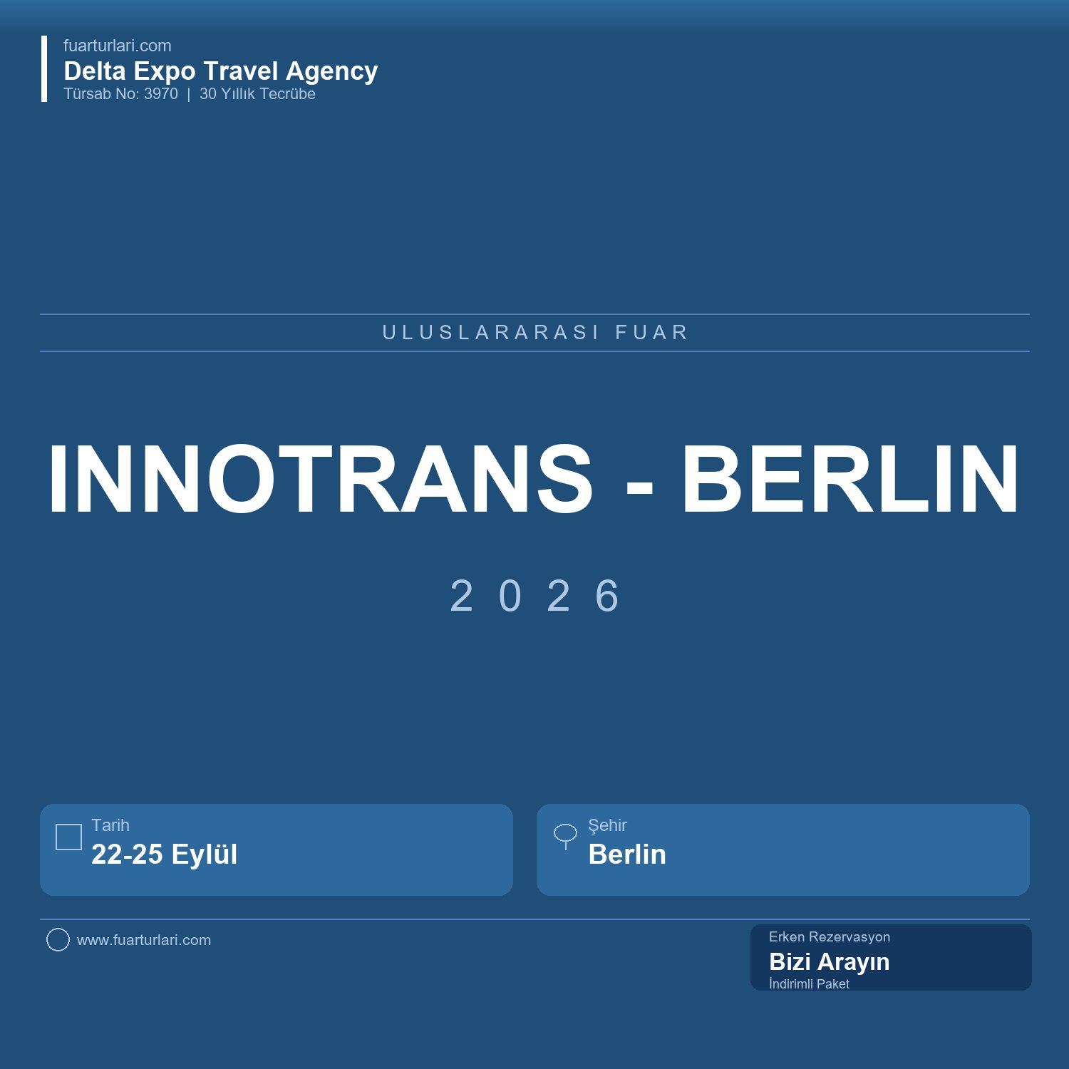InnoTrans 2026 - Berlin