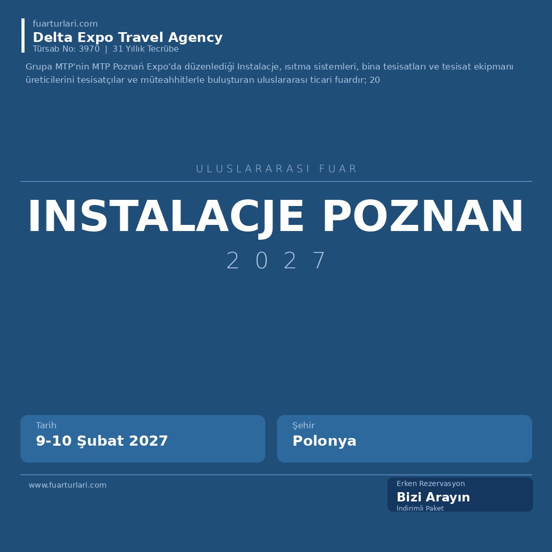 Instalacje Poznan 2027