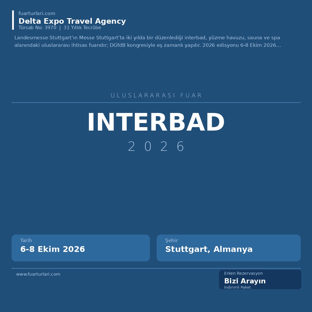 Interbad 2026
