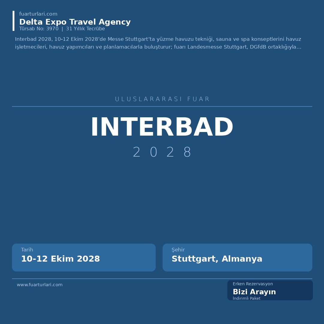 Interbad 2028