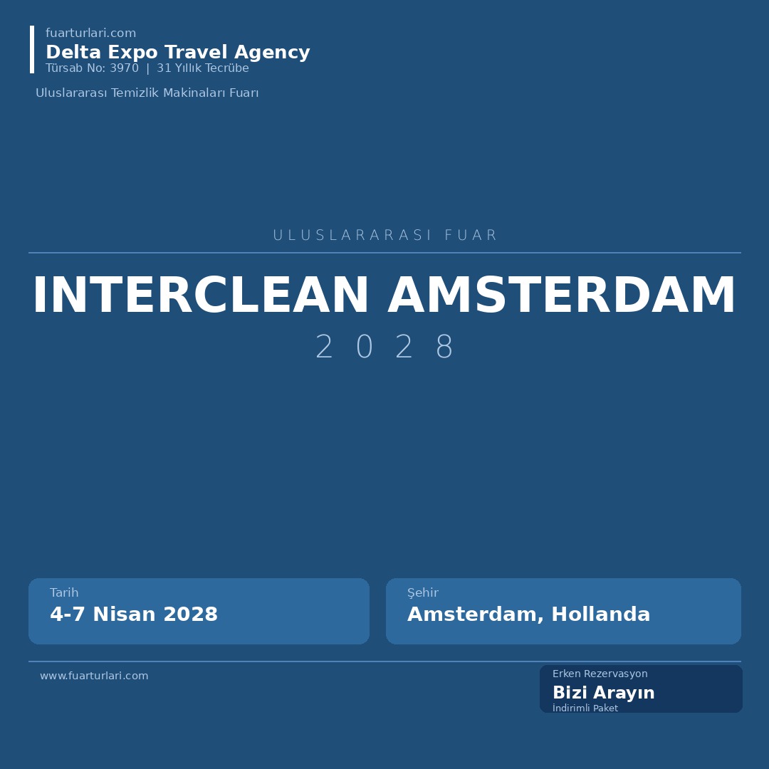 Interclean Amsterdam 2028