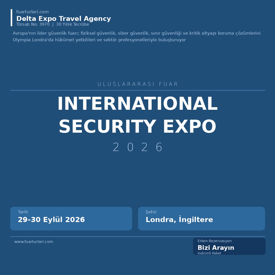 International Security Expo 2026