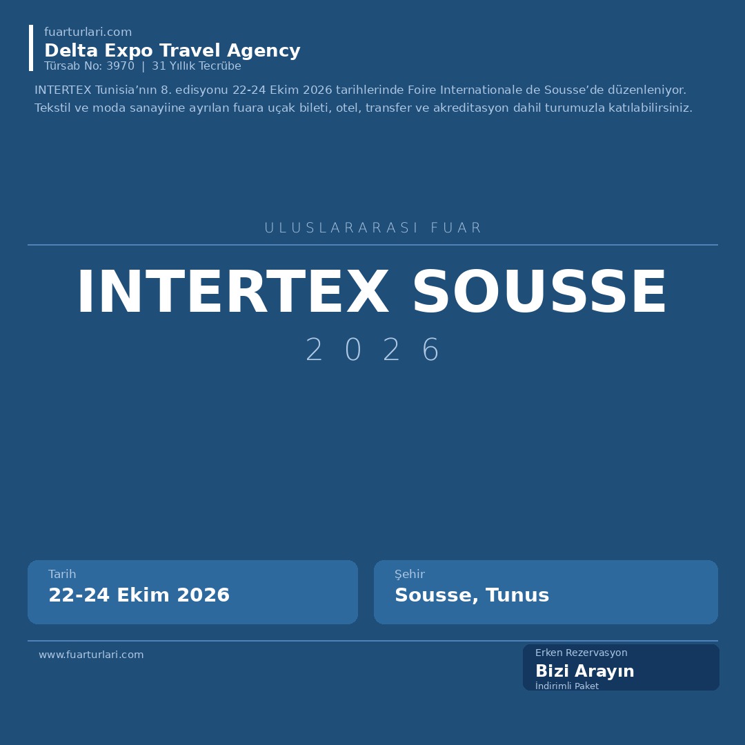 INTERTEX Sousse 2026