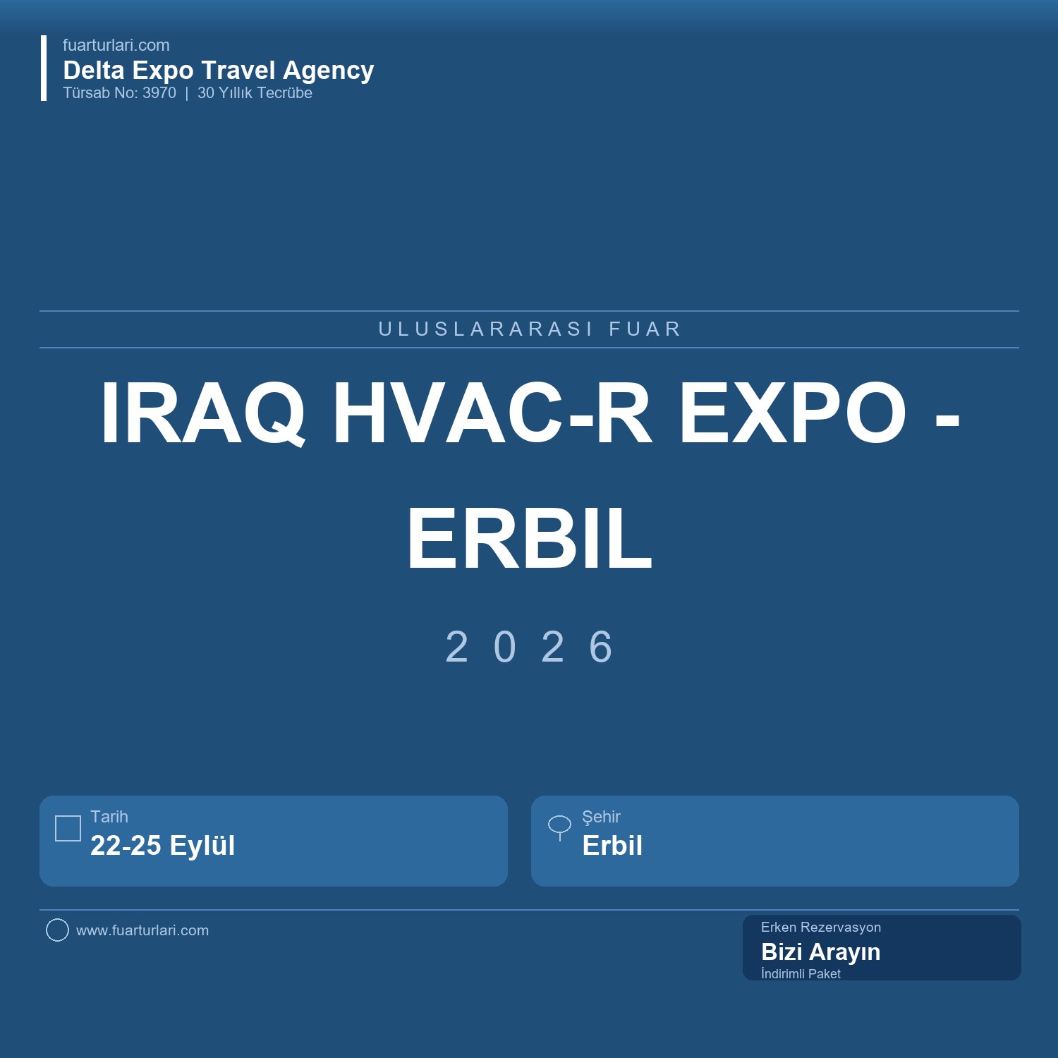 Iraq HVAC-R Expo 2026 - Erbil