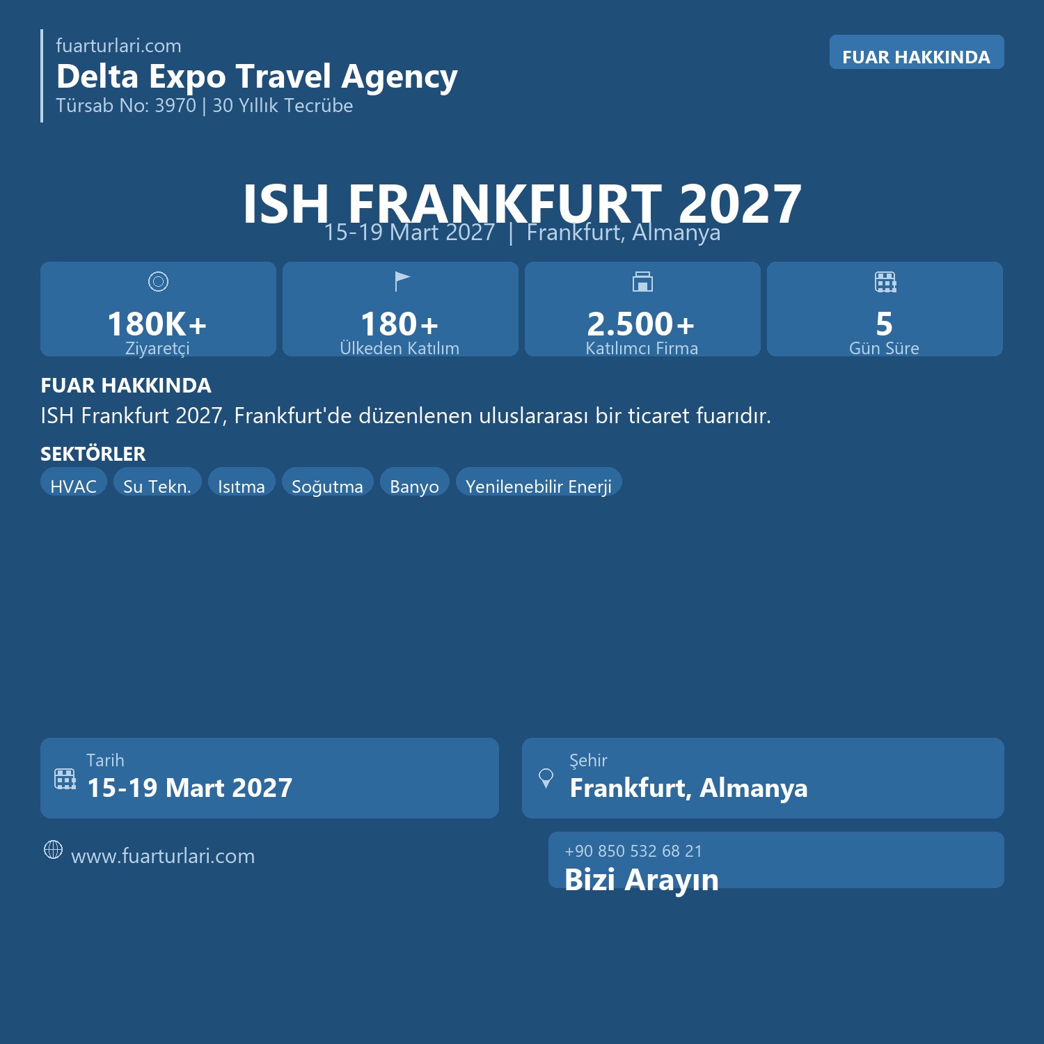 ISH Frankfurt 2027