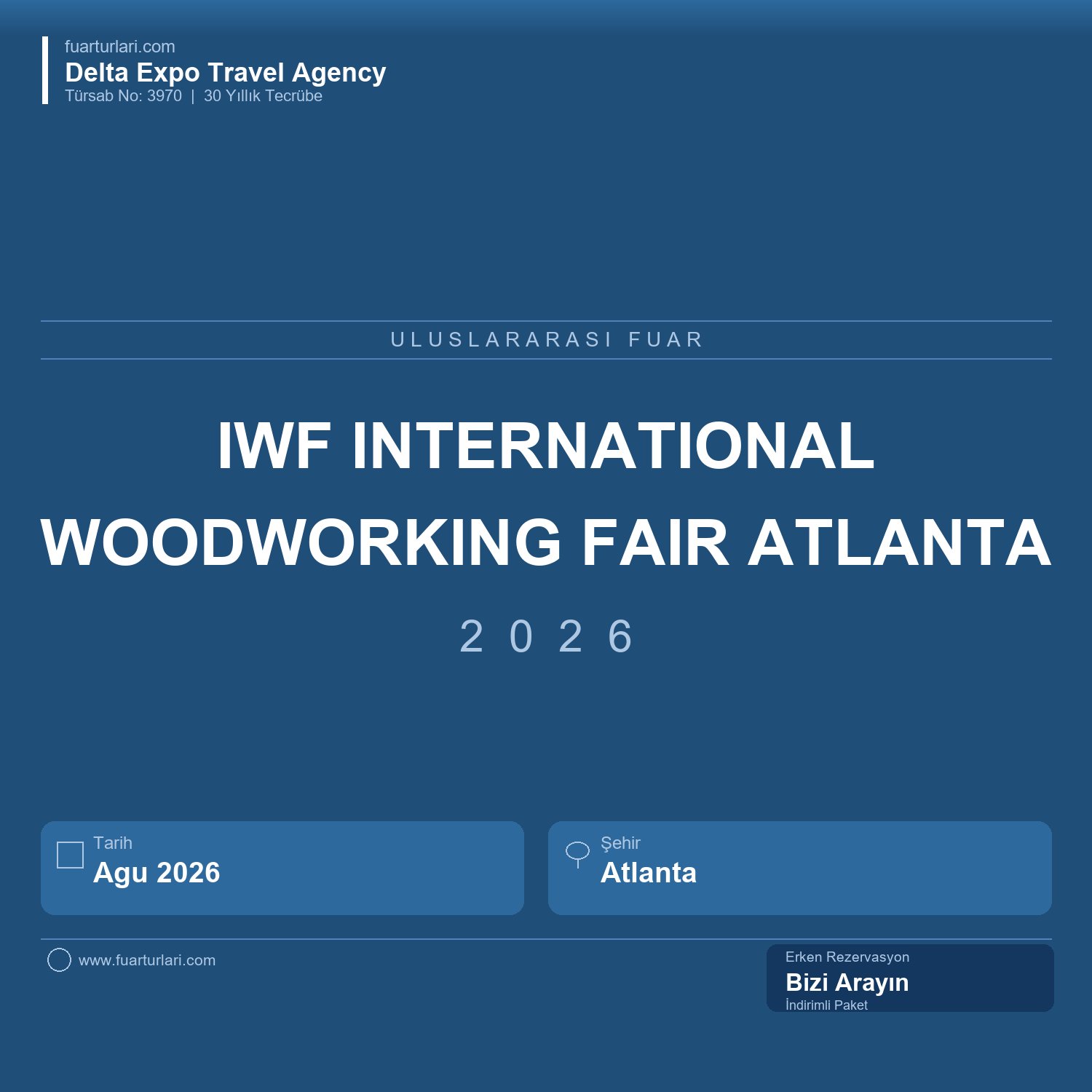 IWF (International Woodworking Fair) Atlanta 2026
