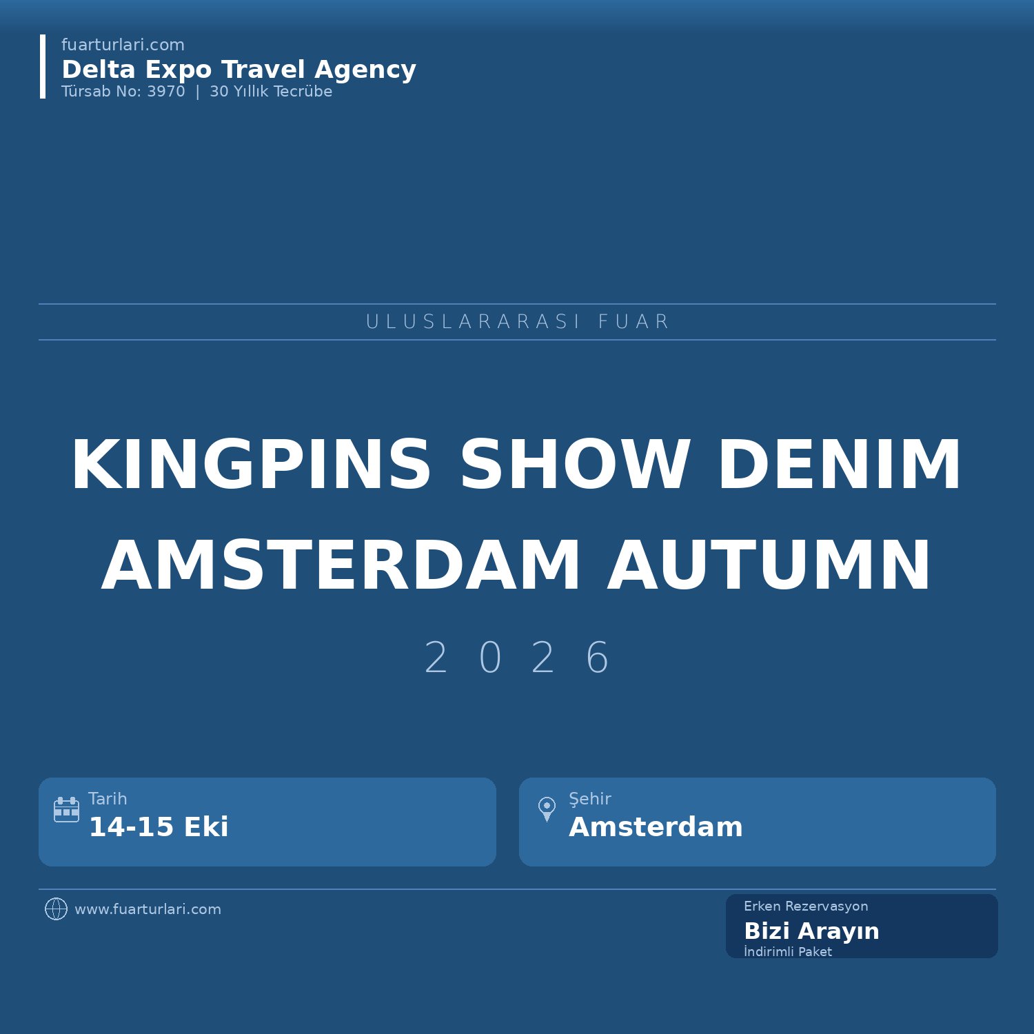 Kingpins Show Amsterdam 2026 (2. Edisyon)