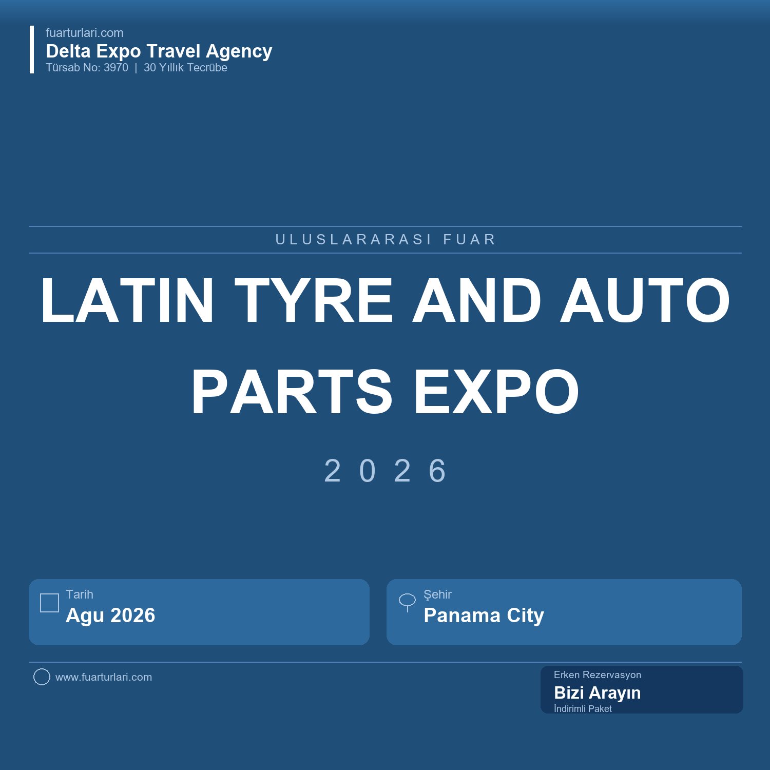 Latin Tyre and Auto Parts Expo 2026