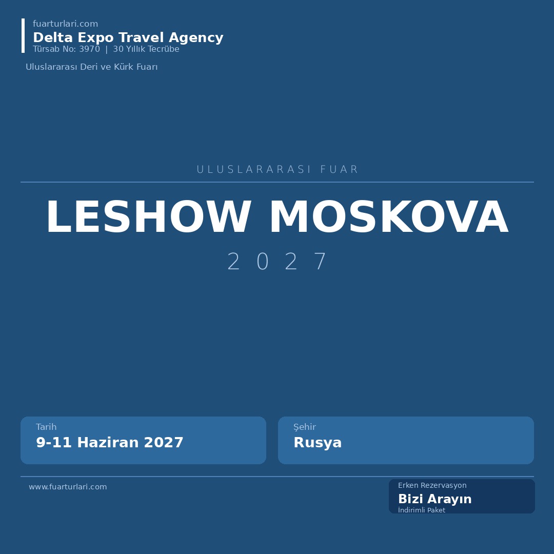 LeShow Moskova 2027