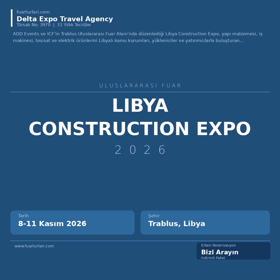 Libya Construction Expo 2026