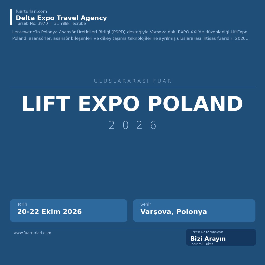 Lift Expo Poland 2026