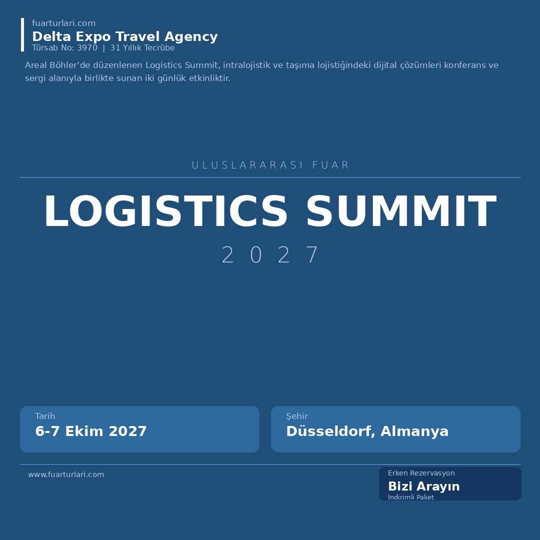 Logistics Summit 2027