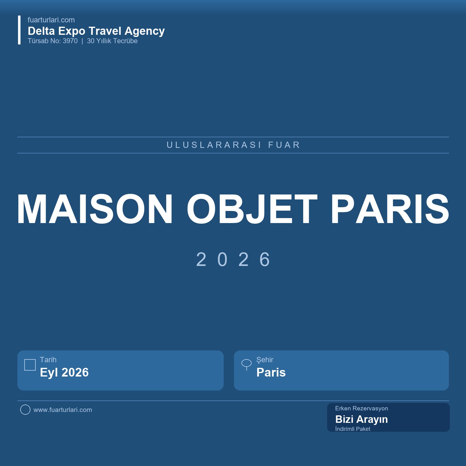 Maison & Objet Paris 2026-2