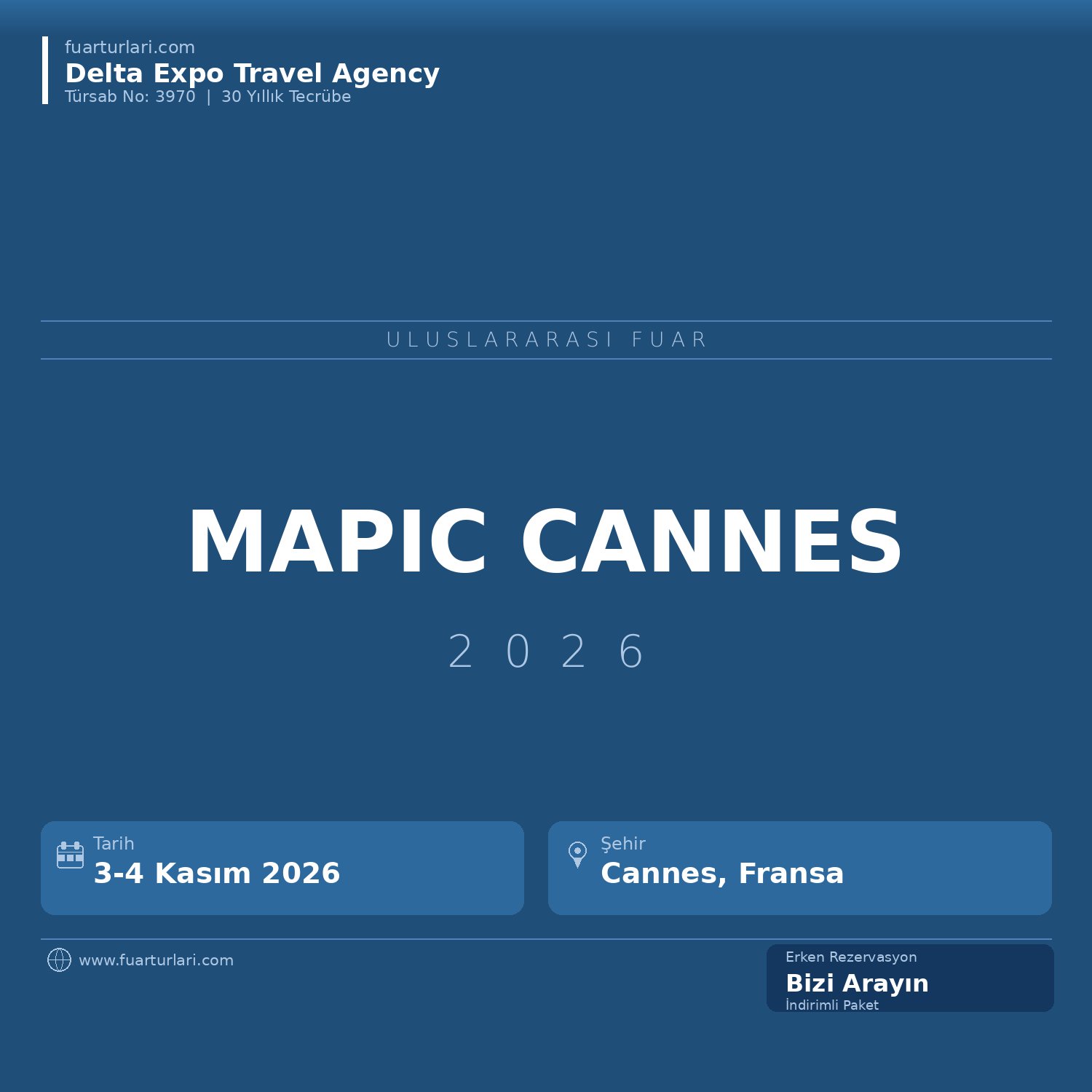 MAPIC 2026 — International Retail Leasing Hub