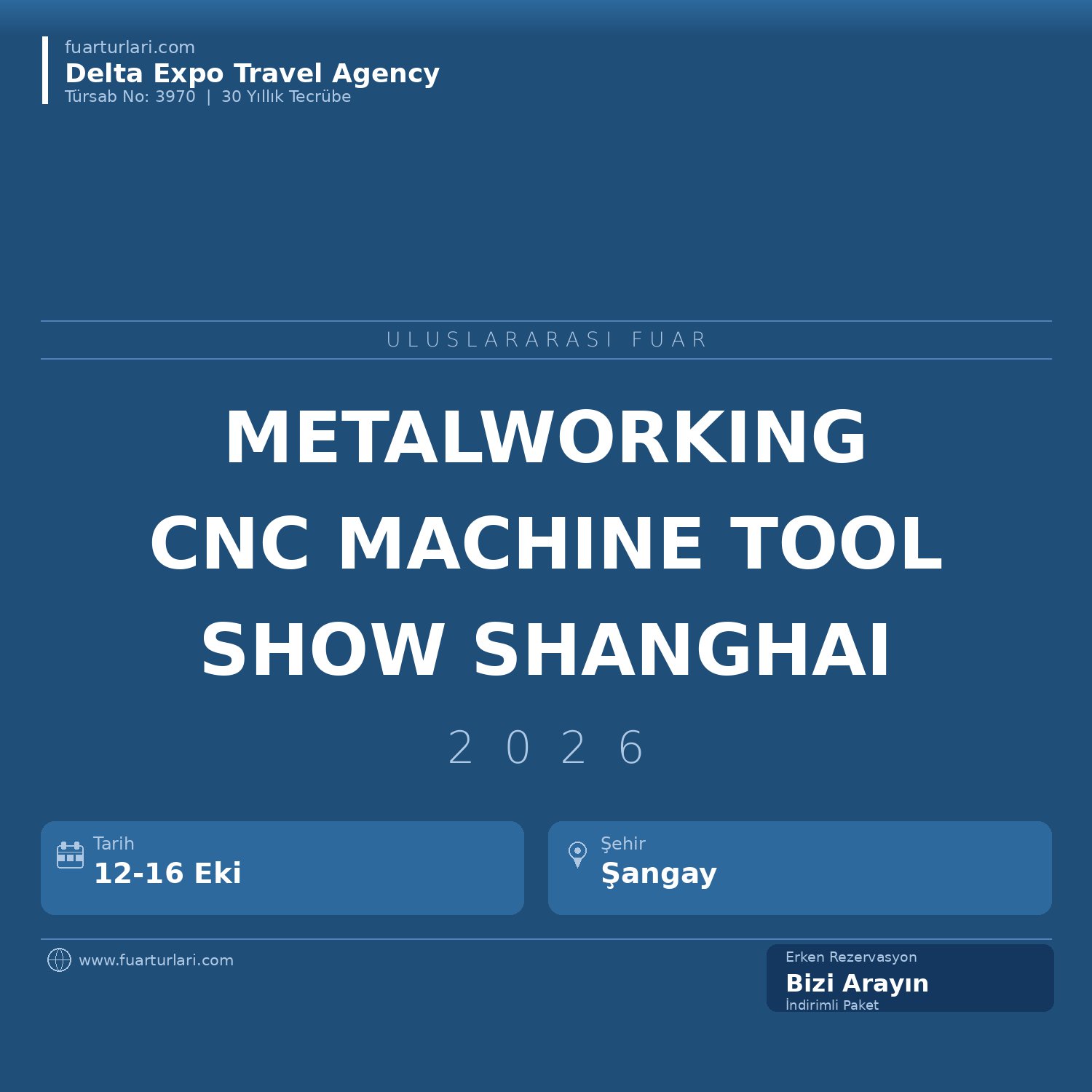 Metalworking and CNC Machine Tool Show 2026