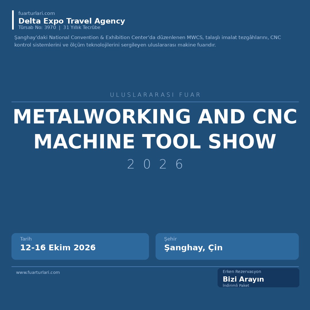 Metalworking and CNC Machine Tool Show 2026