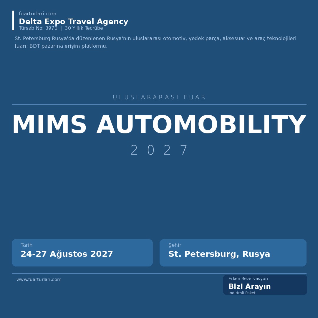 MIMS Automobility 2027
