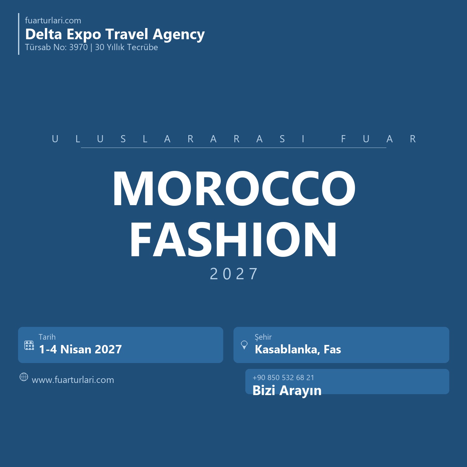 Morocco Fashion Style & Tex 2027