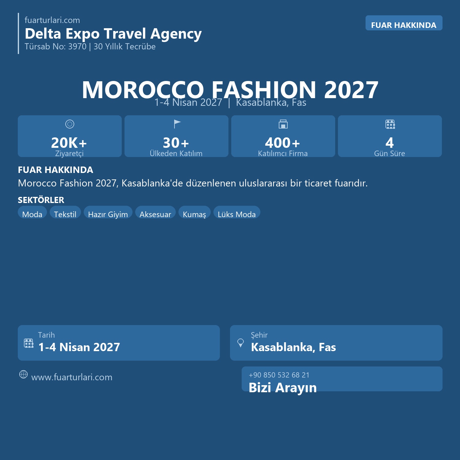 Morocco Fashion Style & Tex 2027