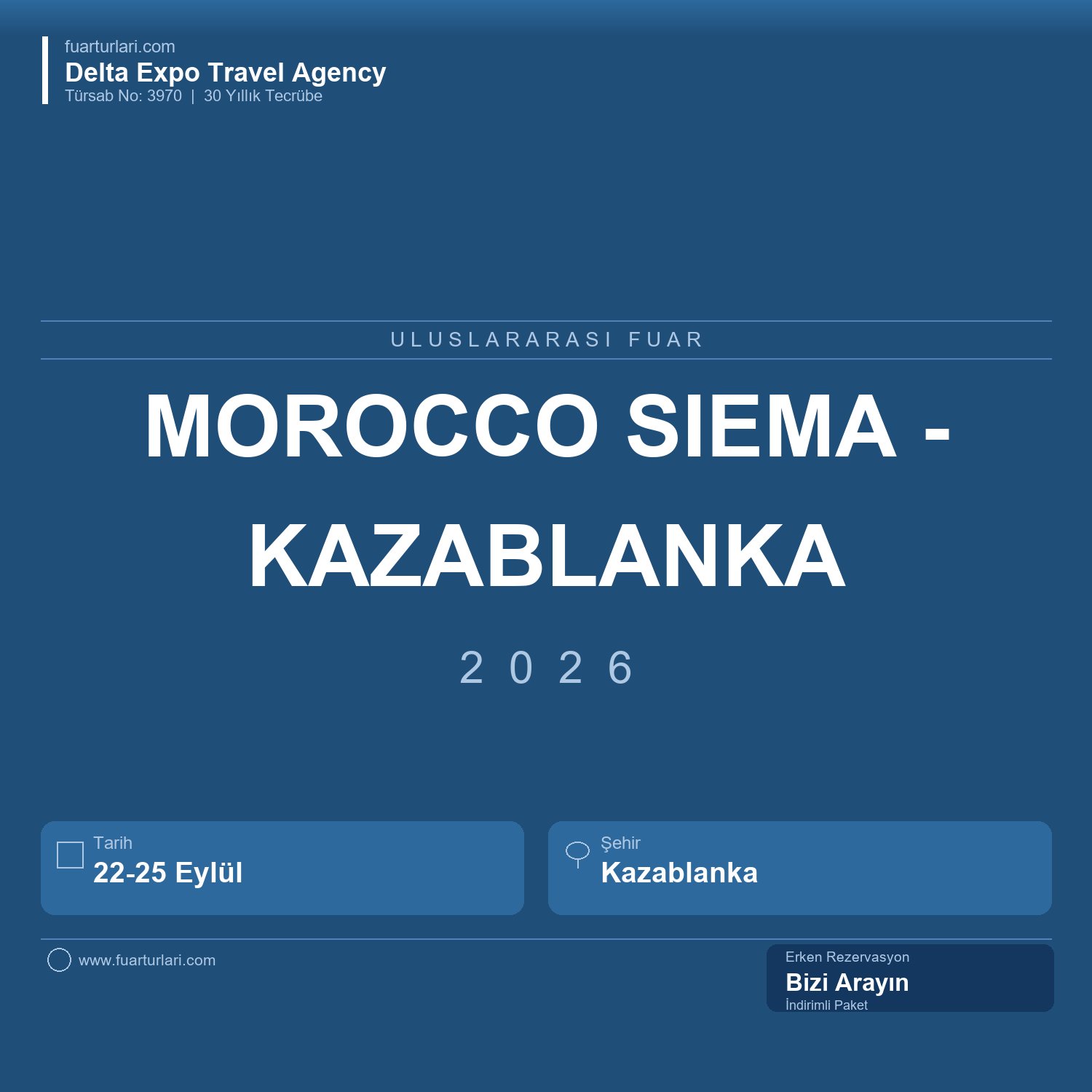 Morocco SIEMA 2026 - Kazablanka