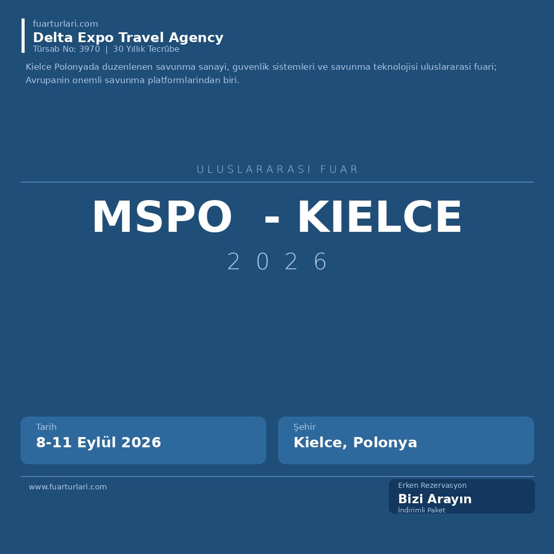 MSPO 2026 - Kielce