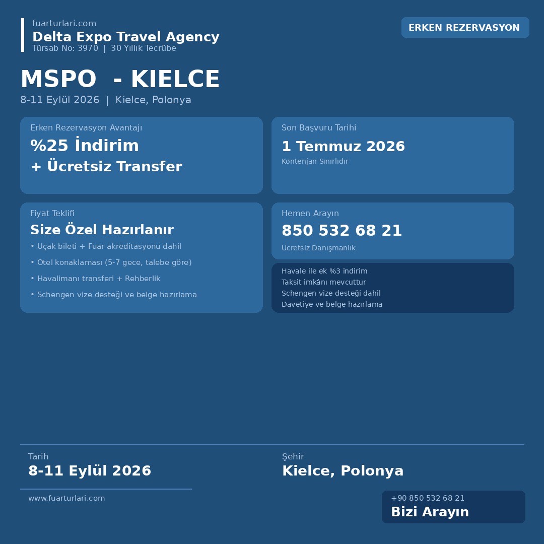 MSPO 2026 - Kielce