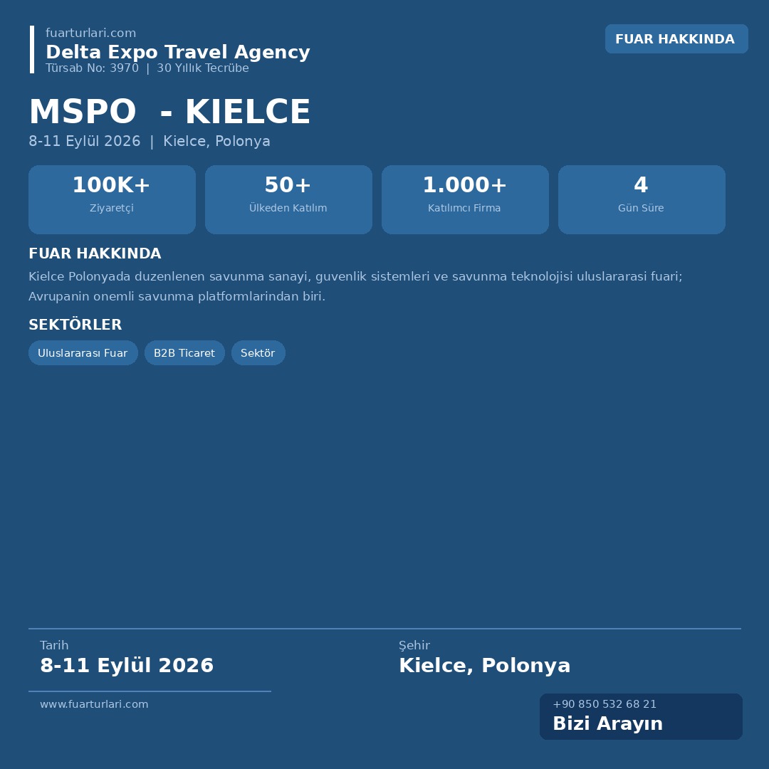 MSPO 2026 - Kielce