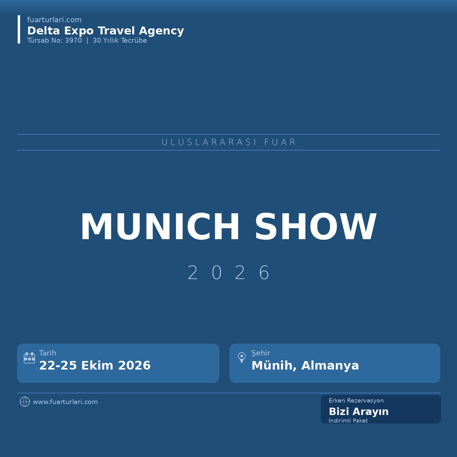 Munich Show (Mineralientage München) 2026