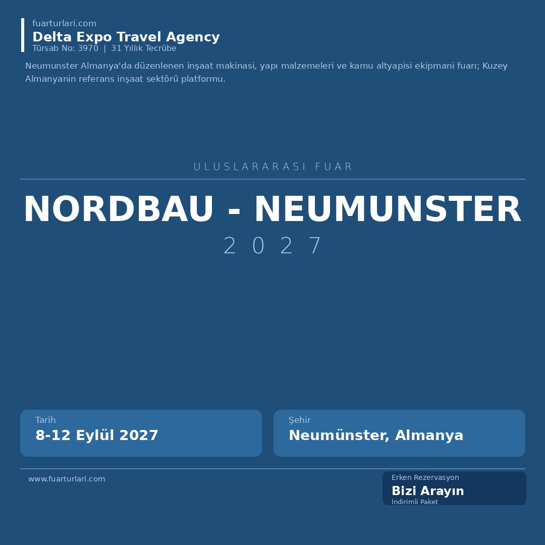 NordBau 2027 - Neumunster