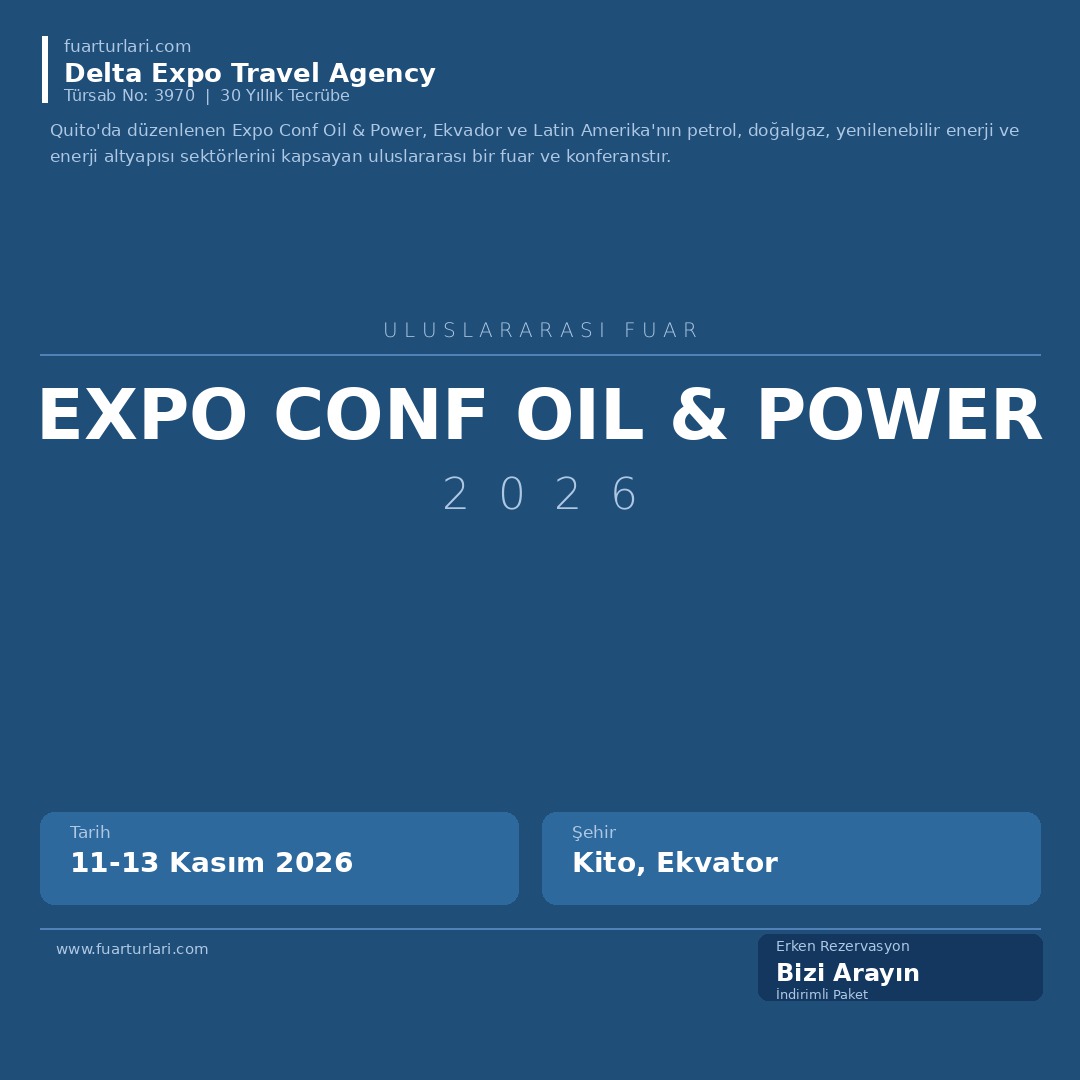 Expo Conf Oil & Power 2026