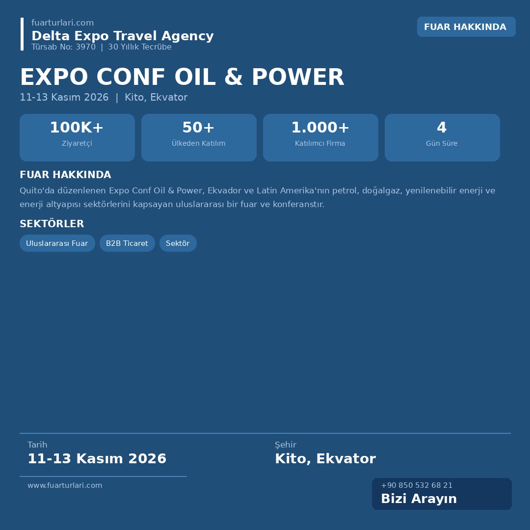 Expo Conf Oil & Power 2026