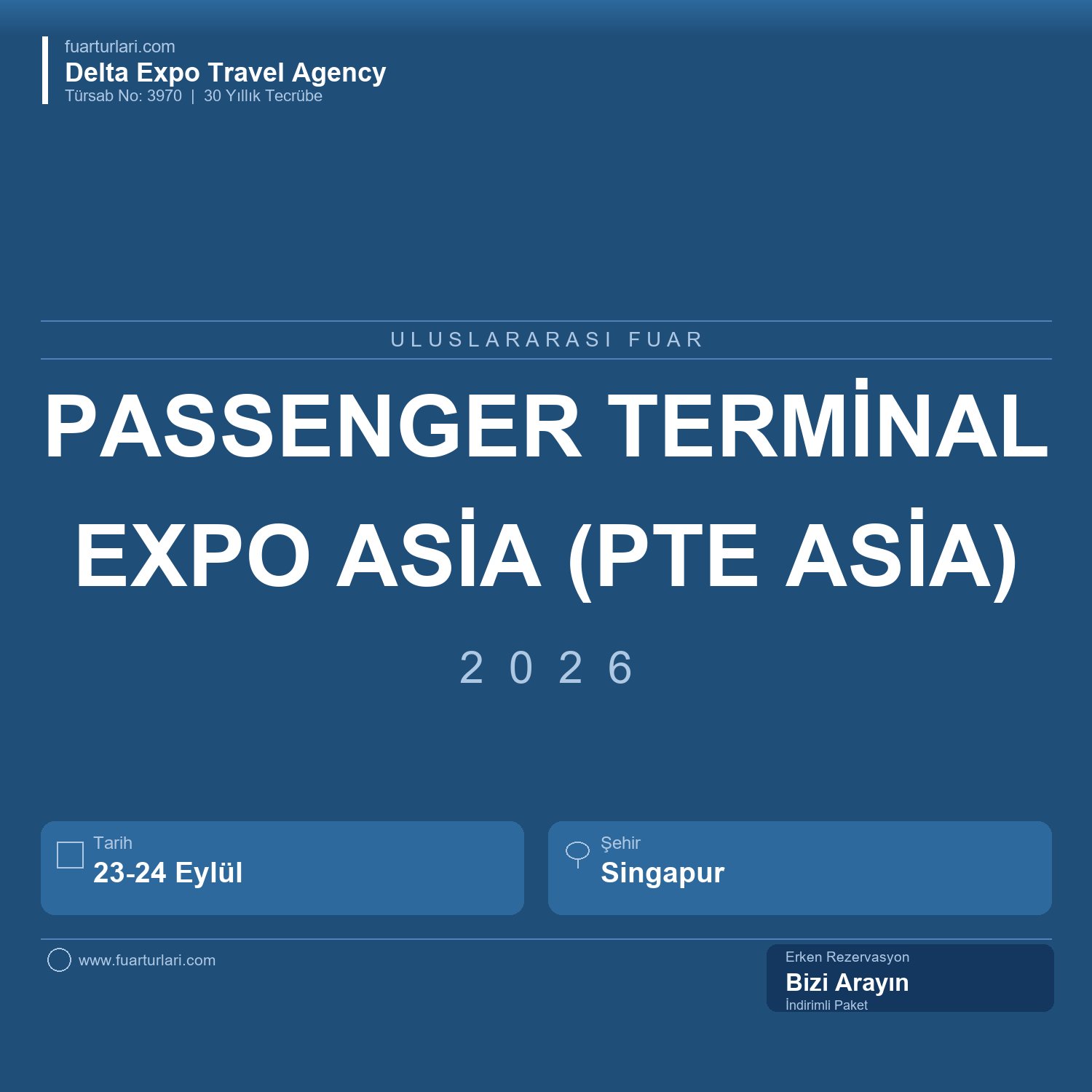 Passenger Terminal Expo Asia 2026 - Singapur