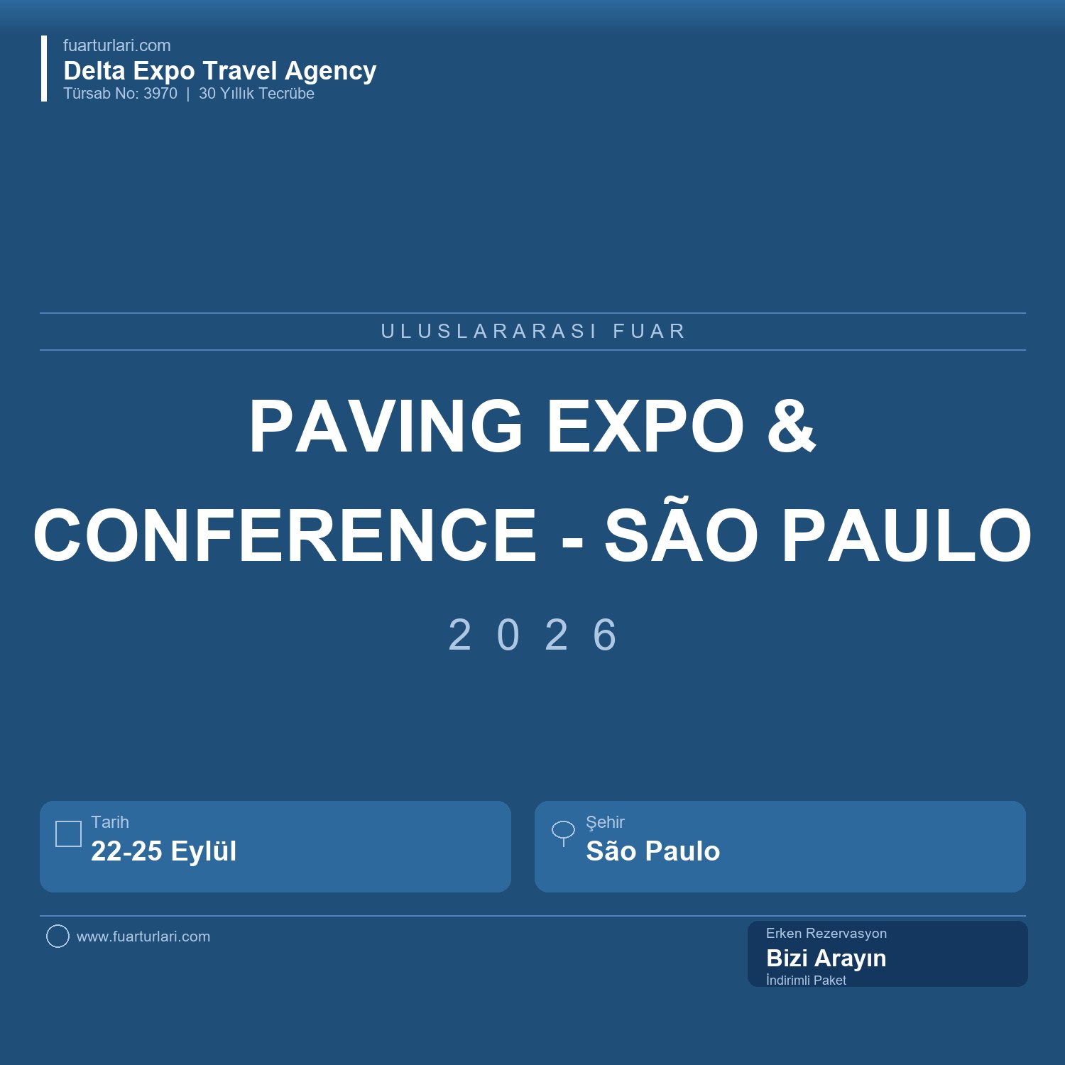 Paving Expo & Conference 2026 - São Paulo