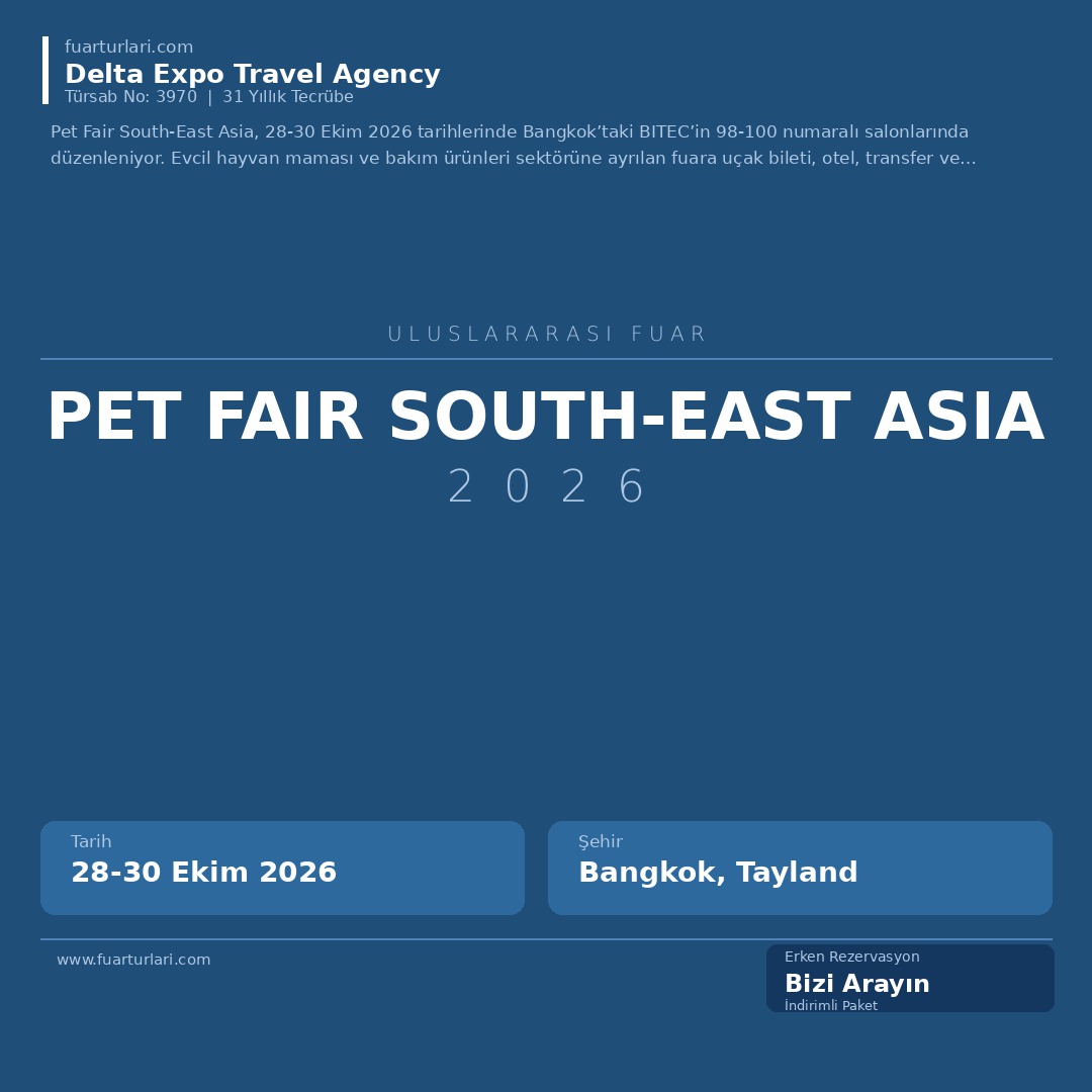 Pet Fair South-East Asia 2026