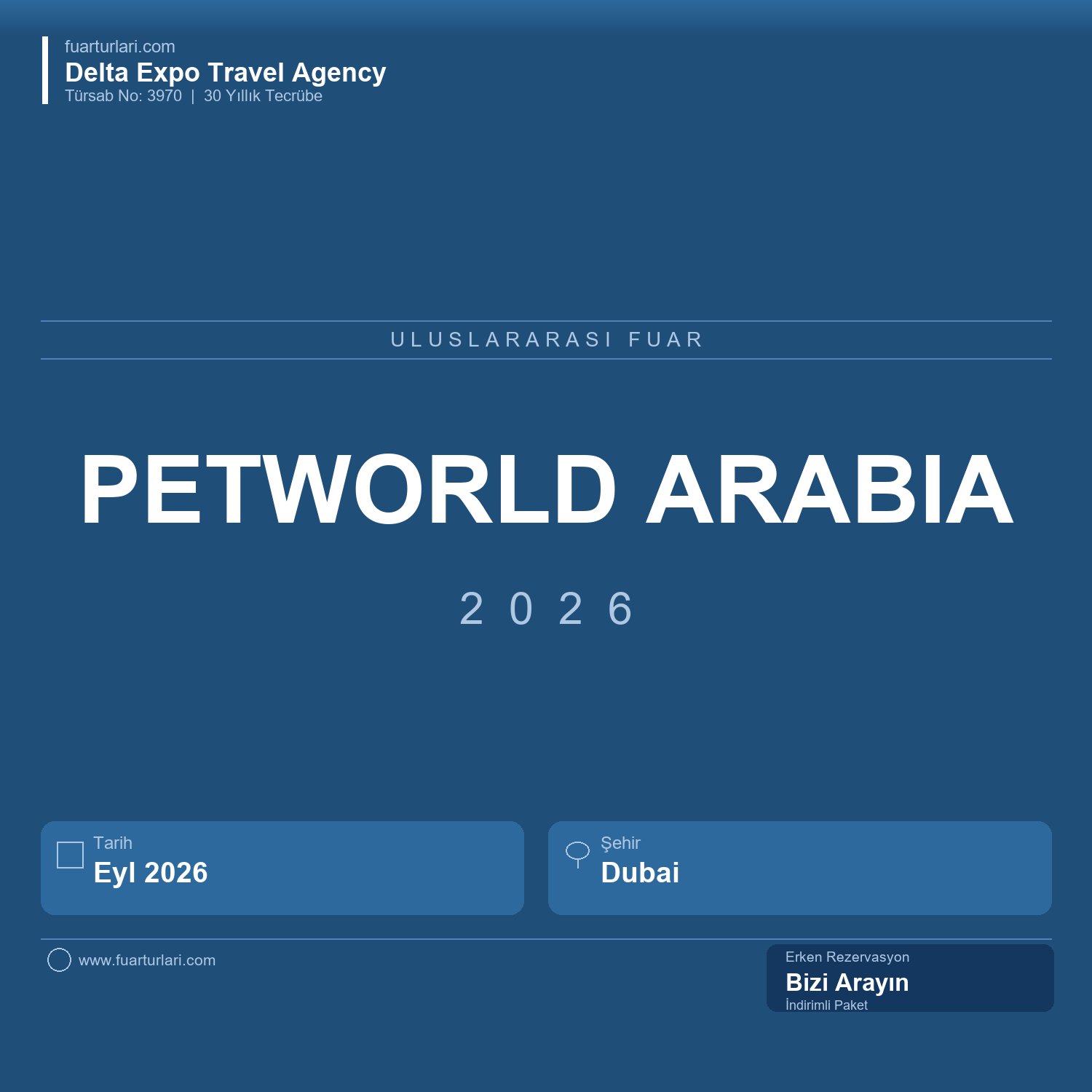 PetWorld Arabia 2026 - Dubai