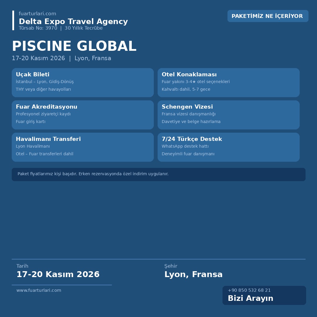 Piscine Global 2026