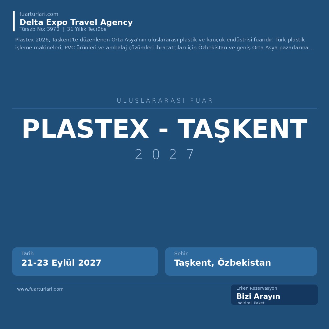 Plastex 2027 - Taşkent