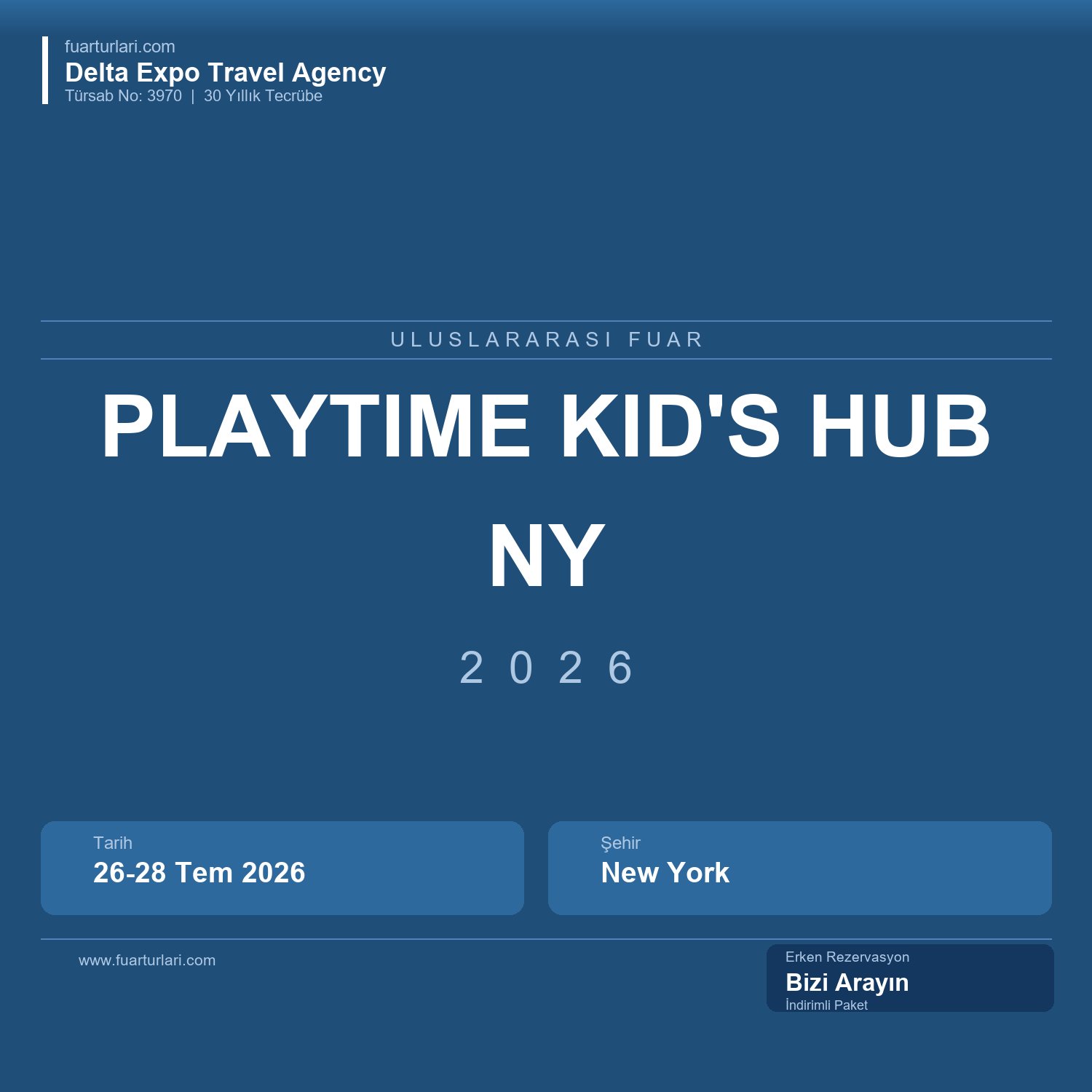 PLAYTIME Kid's Hub NY 2026