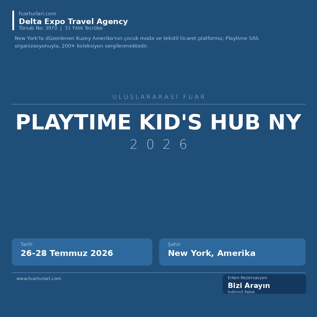 PLAYTIME Kid's Hub NY 2026