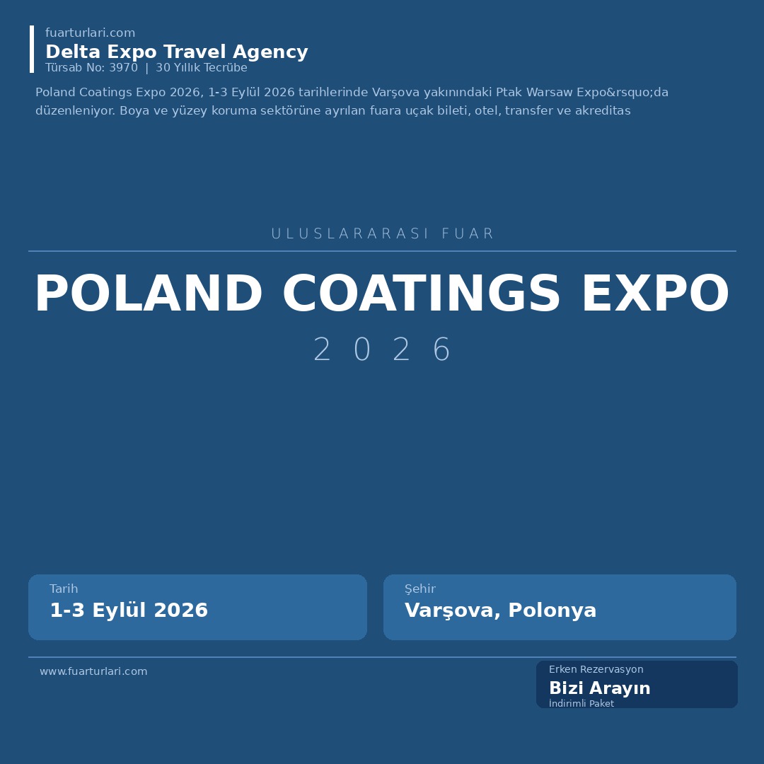 Poland Coatings Expo 2026